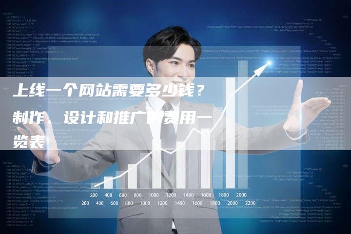 上线一个网站需要多少钱？制作、设计和推广的费用一览表-夫唯域名网