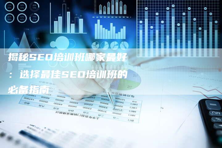 揭秘SEO培训班哪家最好：选择最佳SEO培训班的必备指南-夫唯域名网