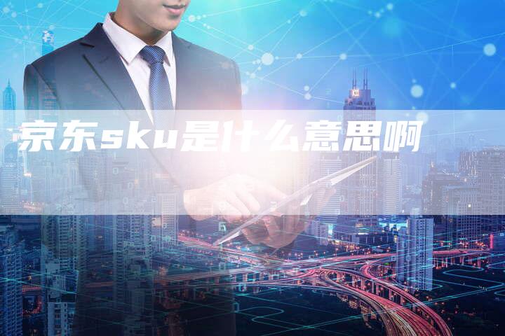 京东sku是什么意思啊